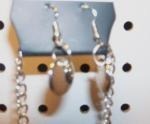 Silver Necklace with Earrings