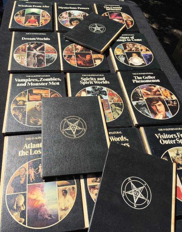 Complete highly collectible set titled the supernatural