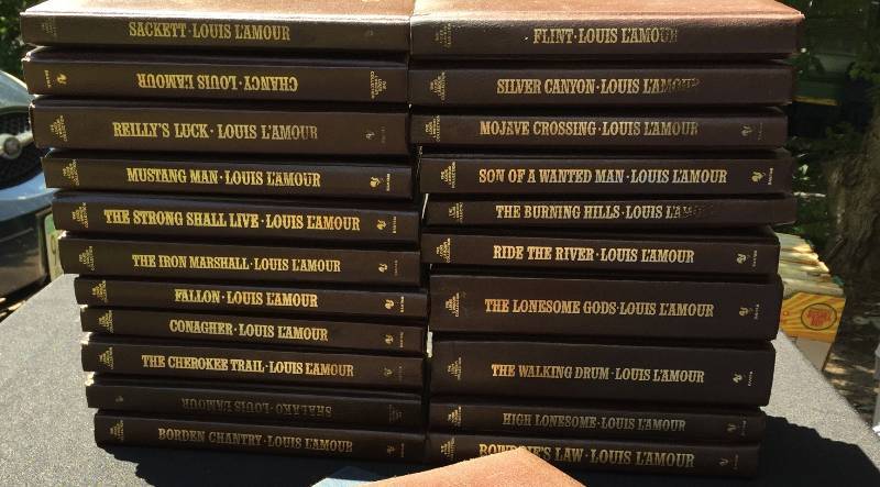 Set of Louis LAmour Novels