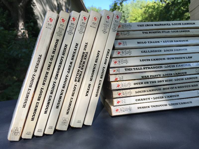 Louis LAmour White Binding Novels
