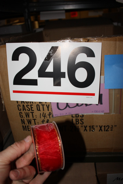 lot 246 image: Wire Edge Ribbon