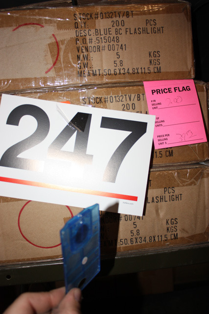 lot 247 image: Business Card Flashlight