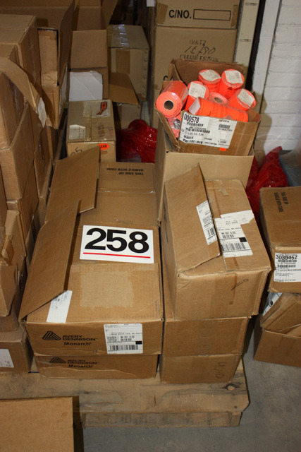 lot 258 image: Pricing Labels