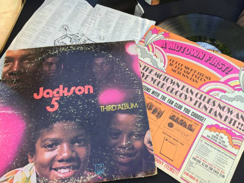 Lot of Michael Jackson memorabilia