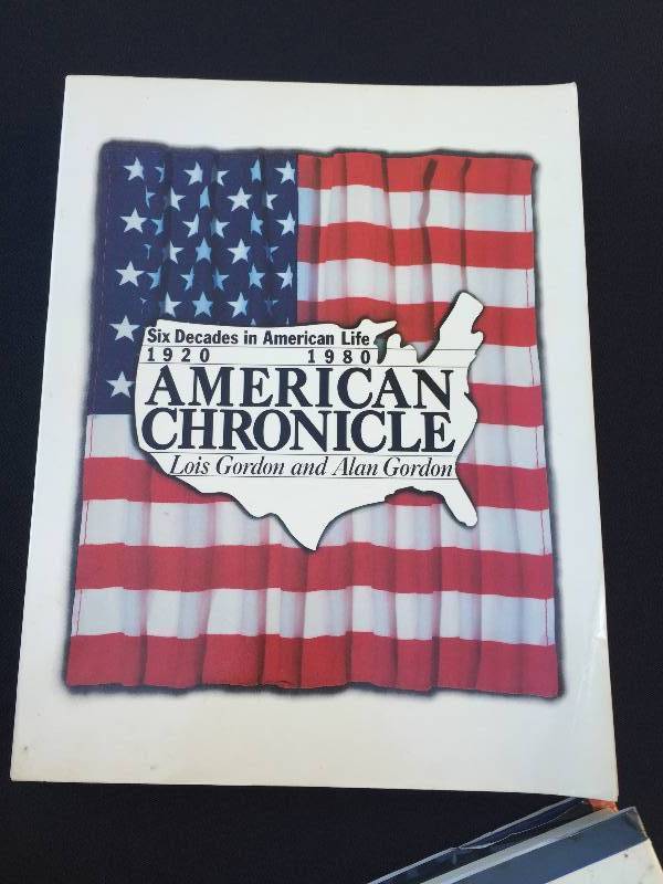 Four thick American patriotism books