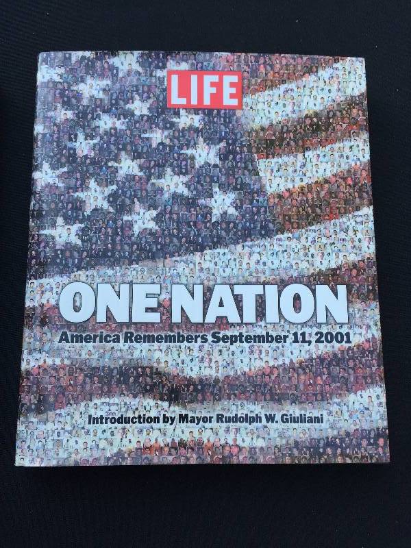 Life books remembering 911
