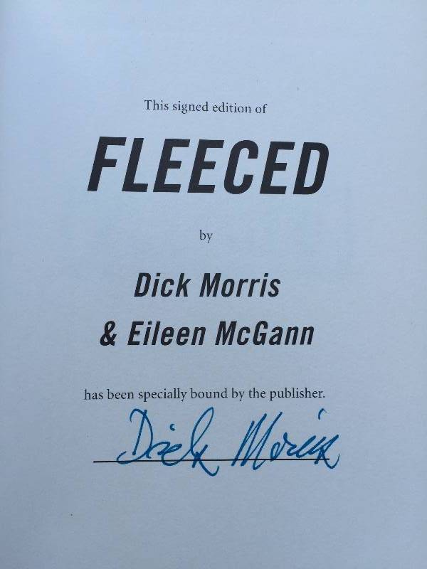 First edition book Fleeced