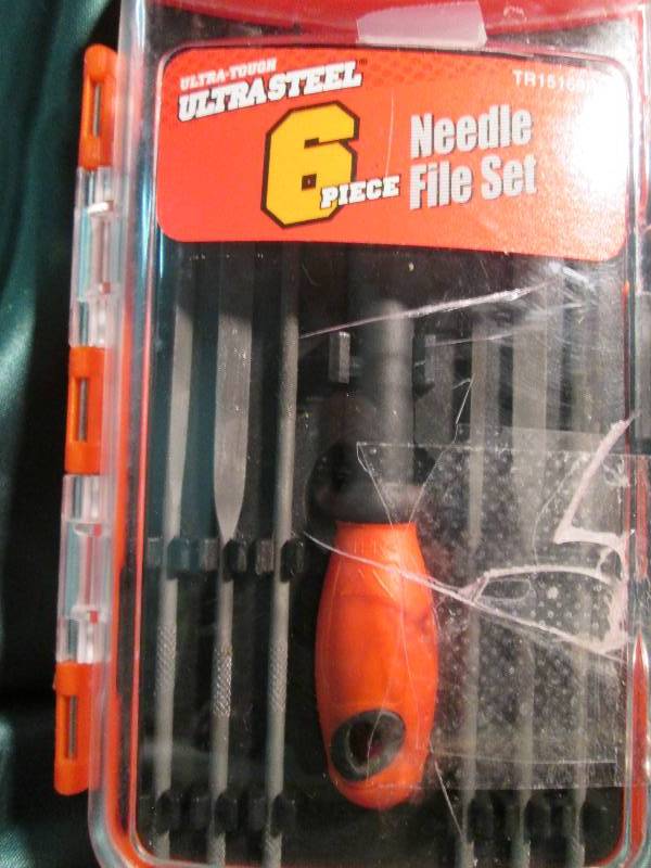 lot 92 image: Ultra tough ultra steel6 pc. Needle...