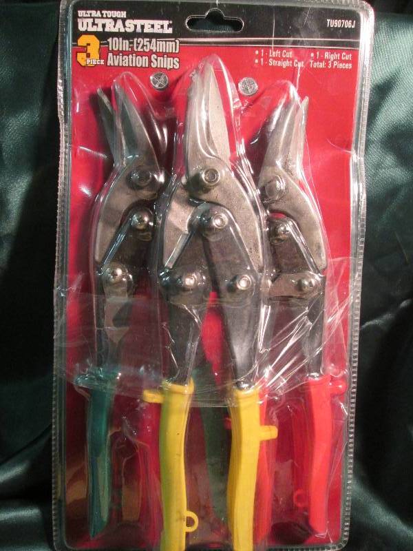 lot 93 image: Ultra tough ultra steel 3 pc. 10in....