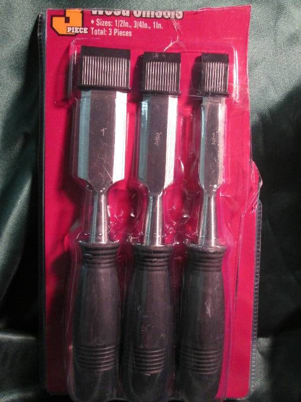 lot 99 image: Ultra tough ultra steel 3 pc. 8in. ...