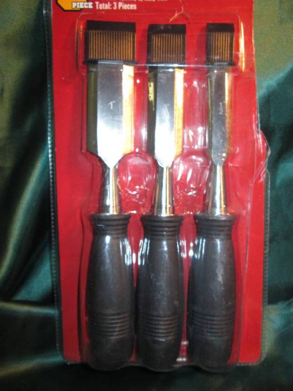 lot 102 image: Ultra tough ultra steel 3 pc. 8in. ...