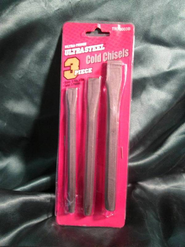 lot 105 image: Ultra tough ultra steel 3 pc. 8in. ...