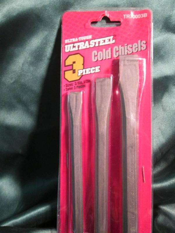 lot 106 image: Ultra tough ultra steel 3 pc. 8in. ...