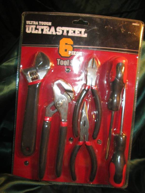 lot 108 image: Ultra tough ultra steel 6 pc. Tool ...