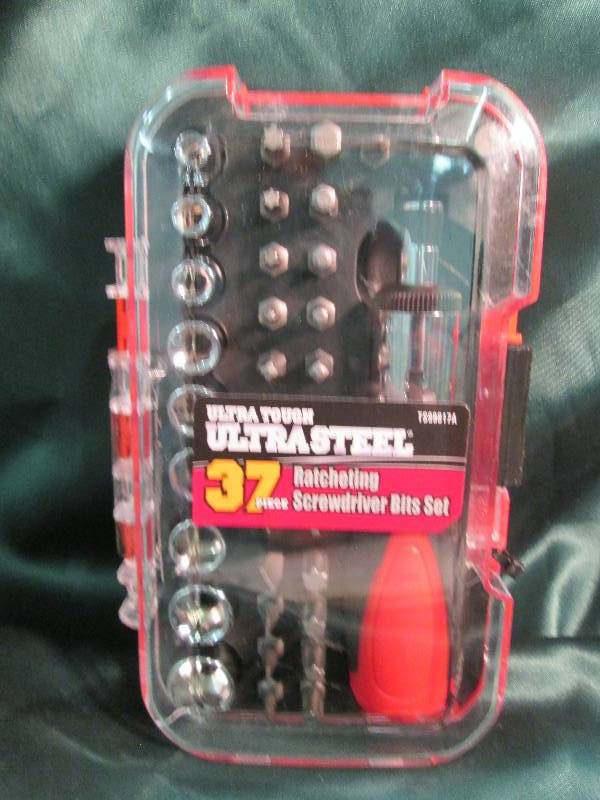 lot 139 image: Ultra tough ultra steel 37 pc. Ratc...