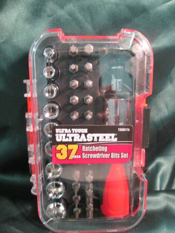 lot 140 image: Ultra tough ultra steel 37 pc. Ratc...
