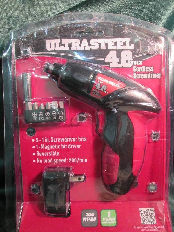 lot 154 image: Ultra tough ultra steel 4.8 volt co...