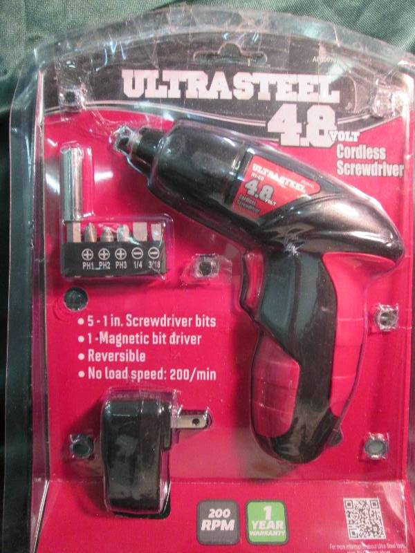 lot 156 image: Ultra tough ultra steel 4.8 volt co...
