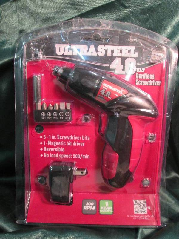 lot 158 image: Ultra tough ultra steel 4.8 volt co...