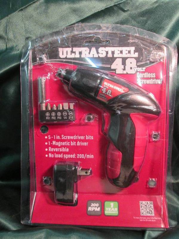 lot 159 image: Ultra tough ultra steel 4.8 volt co...
