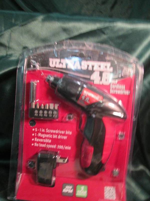 lot 163 image: Ultra tough ultra steel 4.8 volt co...