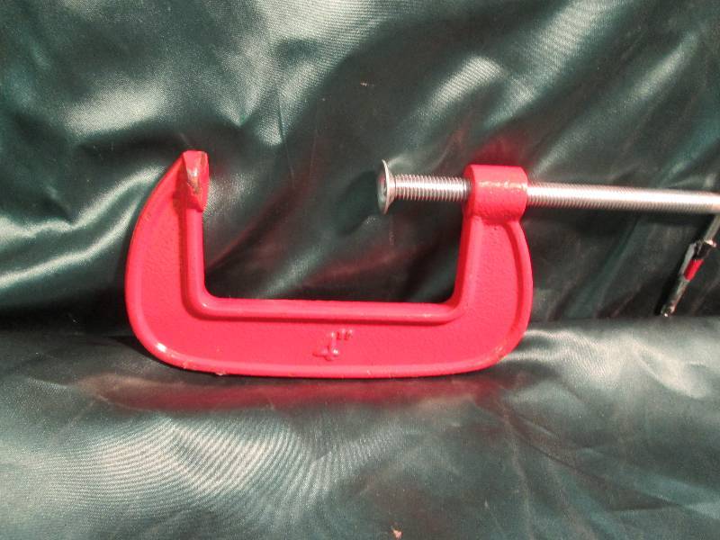 lot 181 image: Ultra tough ultra steel4 in. c clam...