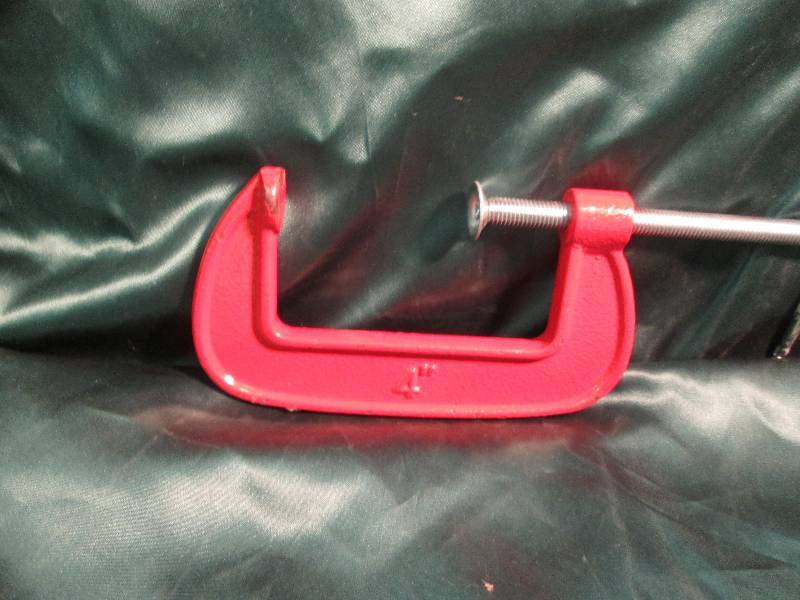 lot 182 image: Ultra tough ultra steel4 in. c clam...