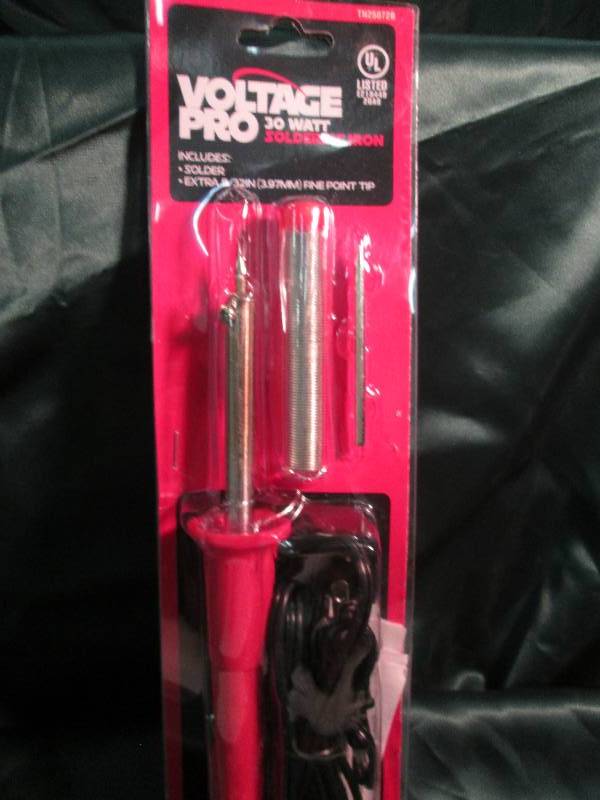 lot 208 image: Voltage Pro 30 Watt soldering iron...