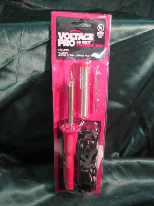 lot 209 image: Voltage Pro 30 Watt soldering iron...