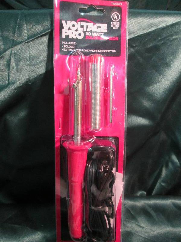 lot 210 image: Voltage Pro 30 Watt soldering iron...