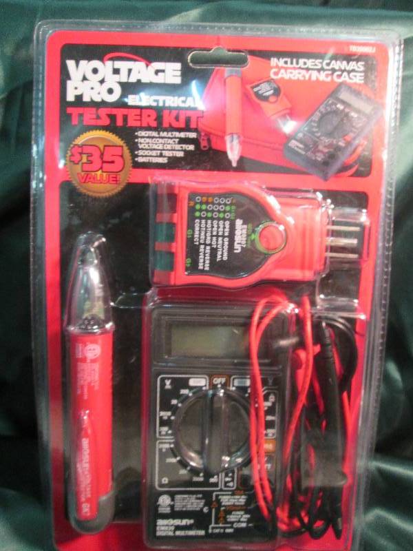 lot 212 image: Voltage Pro Electical tester kit...