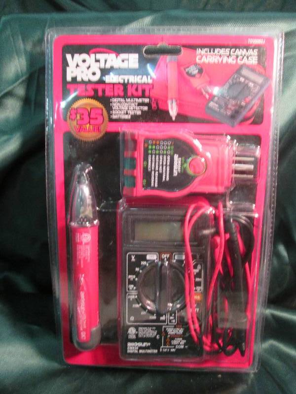 lot 213 image: Voltage Pro Electical tester kit...