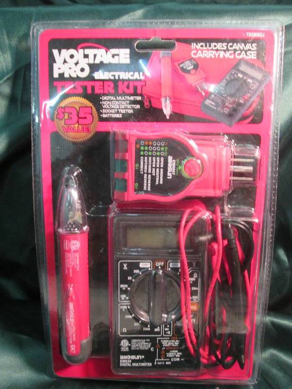lot 216 image: Voltage Pro Electical tester kit...