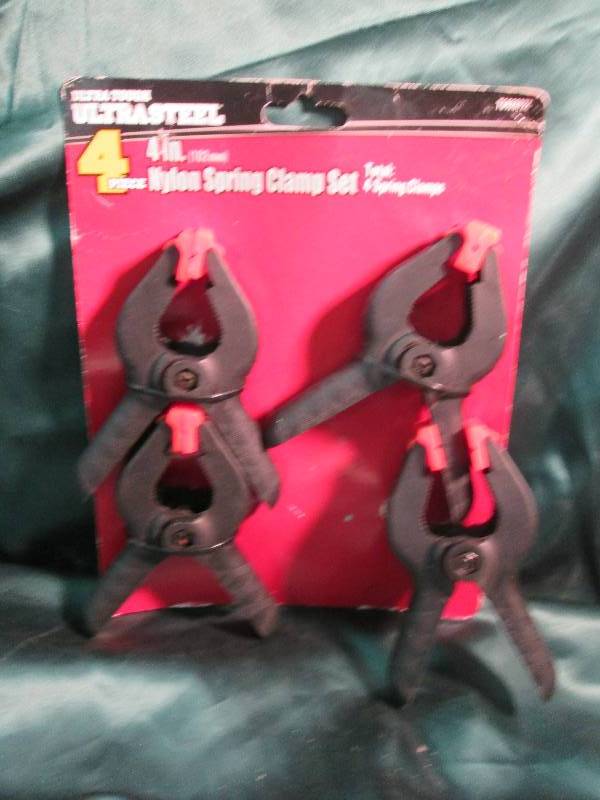 lot 219 image: Ultra tough ultra steel 4 pc. 4 in....