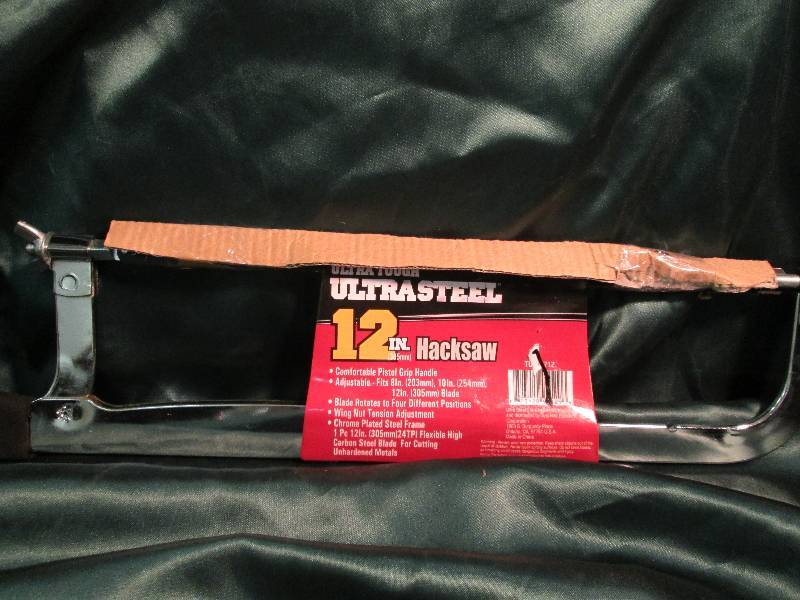 lot 231 image: Ultra tough ultra steel 12 in. Hack...
