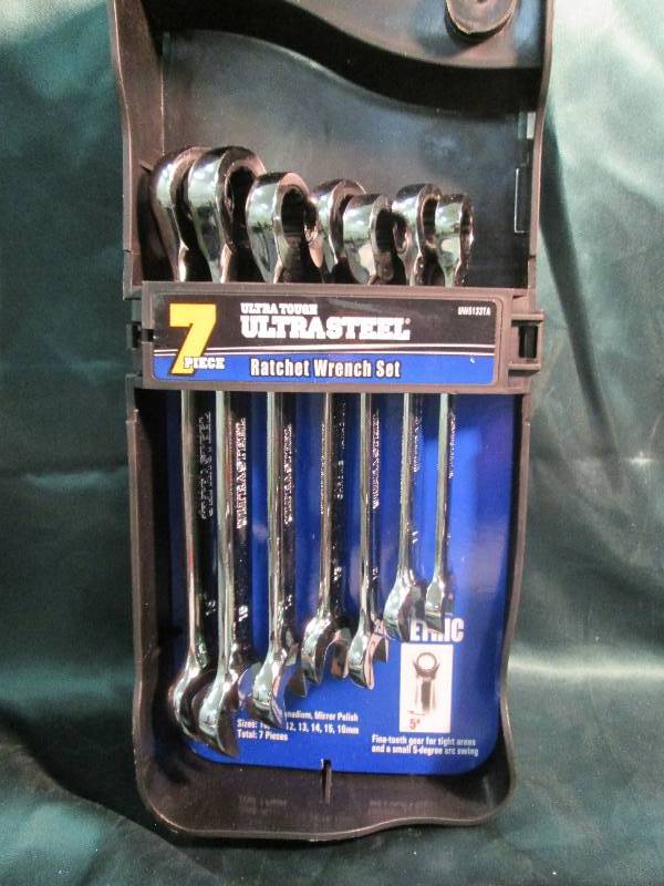 lot 258 image: Ultra tough ultra steel 7 pc. Meter...