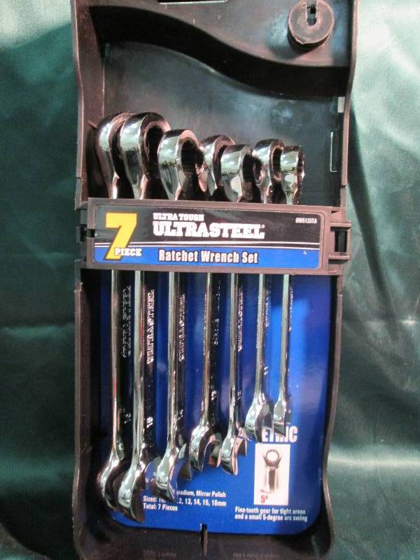 lot 260 image: Ultra tough ultra steel 7 pc. Meter...