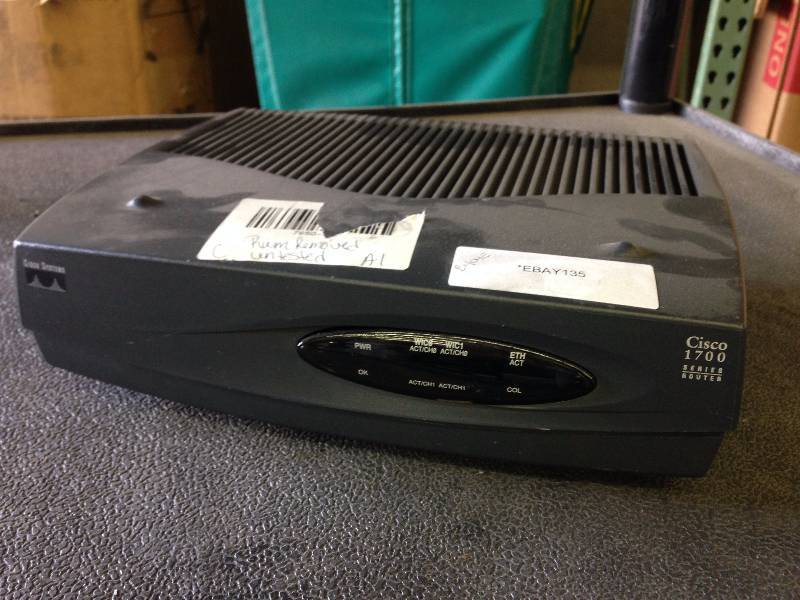 lot 16 image: Cisco 1700 Series Router Has not b...