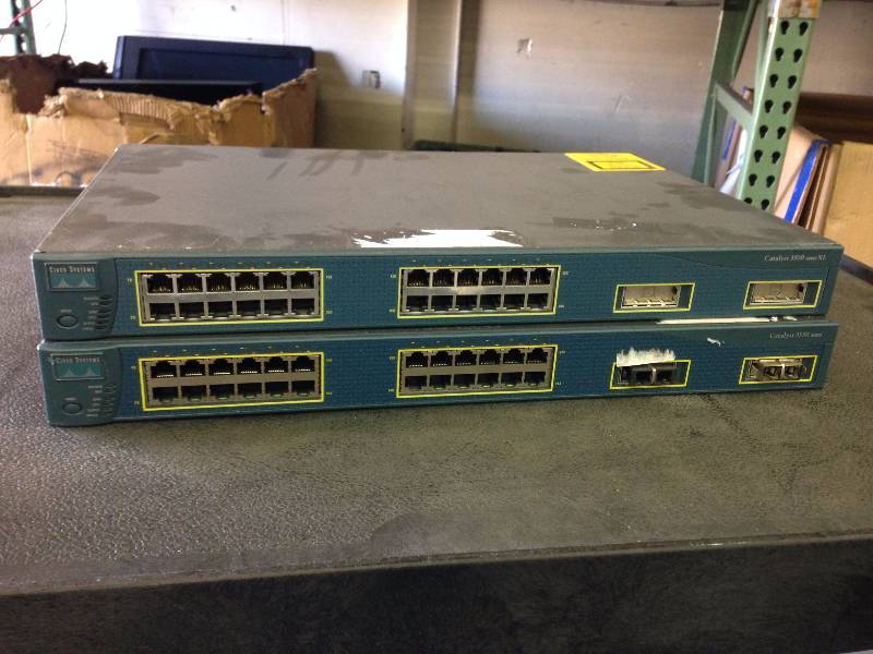 lot 18 image: Lot of (2) Cisco 3500 Series XL & (...