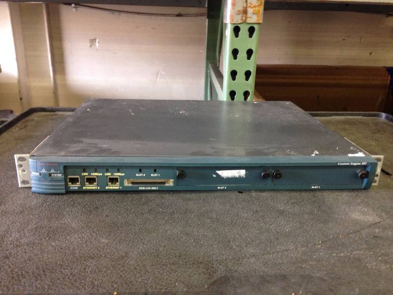 lot 22 image: Cisco Content Engine 507 Unit has ...