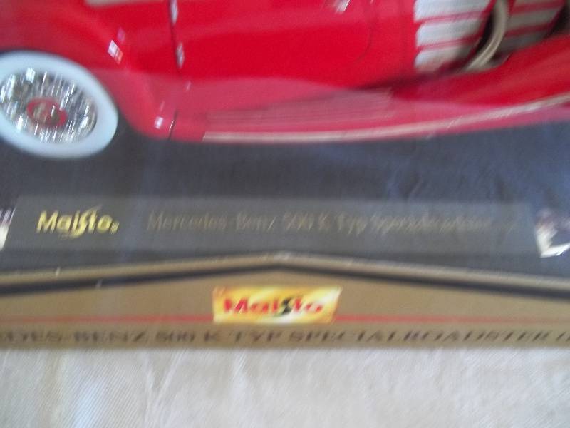 Model Car Mercedes Benz 500 K TYP Special Roadster 1936