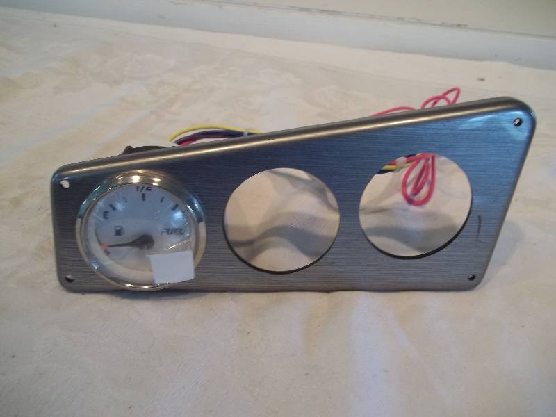 Boat Fuel Gauge with Bezel