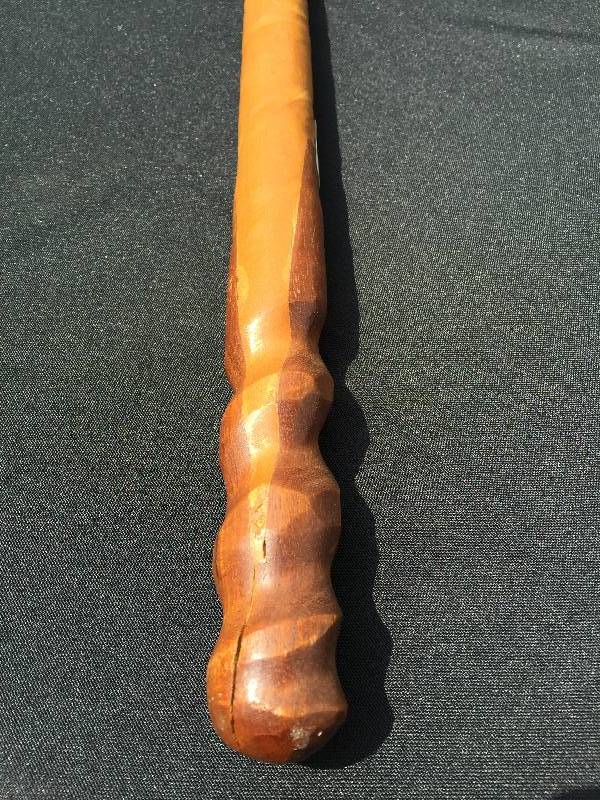 lot 26 image: Extinct unicorn Horn Walking stick last one on earth Act now