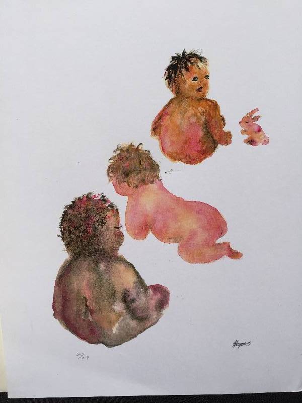 lot 56 image: Lot of 4 prints
