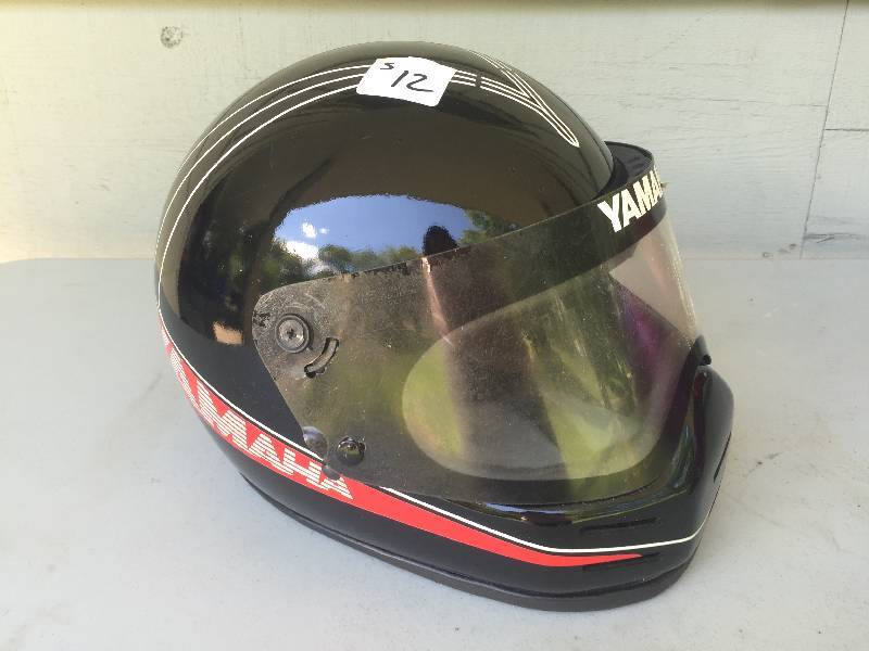 Yamaha vintage motorcycle helmet