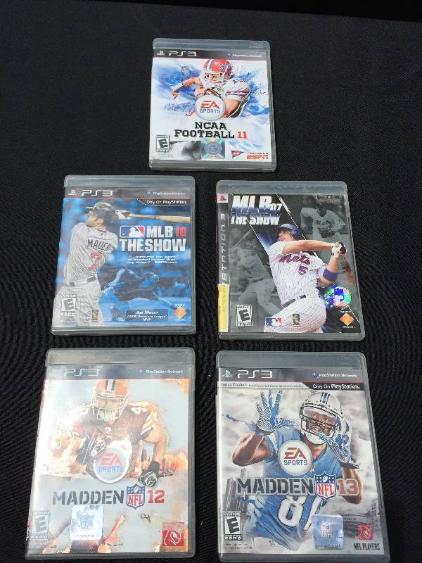 lot 23 image: lot of 5 PS3 Games