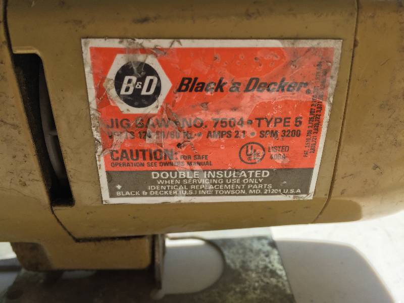 Black & Decker Jig Saw