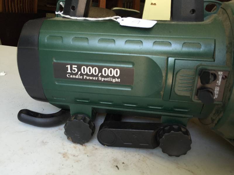 15,000,000 Candle Power Spotlight