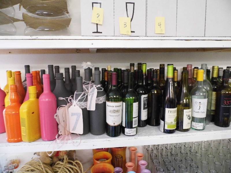 Lot of Bottles
