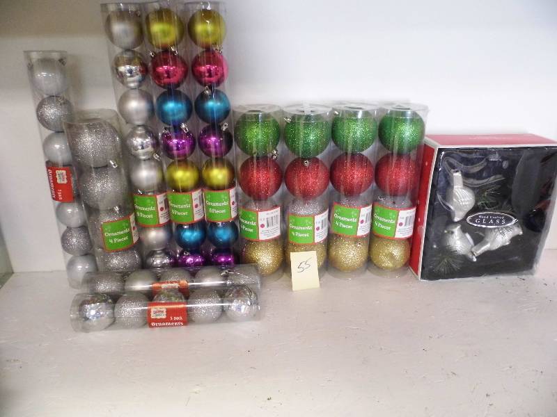 Assorted Christmas Ornaments